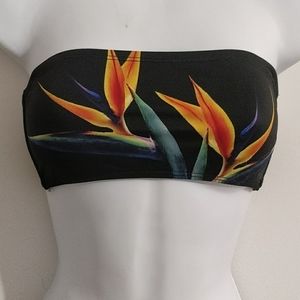 Victoria Secret Tropical Floral Bikini Top small